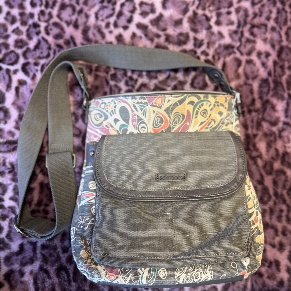 Sakroots Multicolor Patterned Messenger Bag